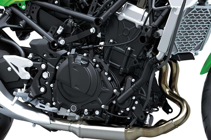 Kawasaki Ninja 500 Engine From Right