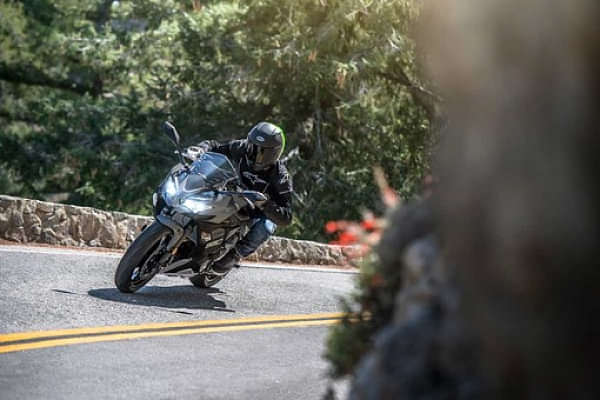 Kawasaki Ninja 650 2024 Riding Shot