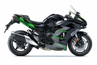 Kawasaki Ninja H2 SX SE Right Side View Kawasaki Ninja H2 SX SE Right Side View