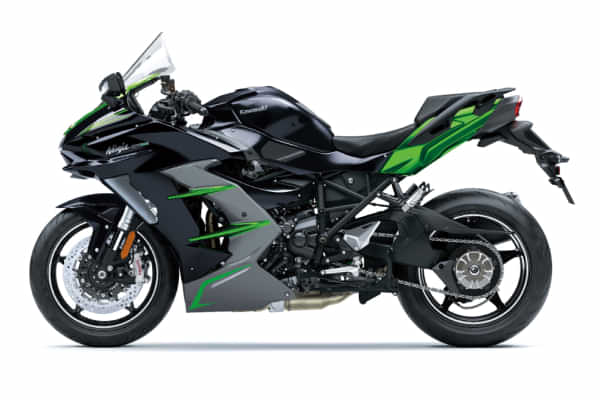Kawasaki Ninja H2 SX SE Left Side View