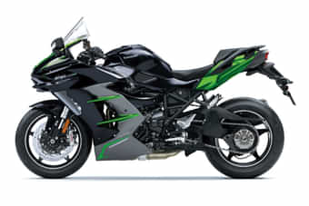 Kawasaki Ninja H2 SX SE Left Side View Kawasaki Ninja H2 SX SE Left Side View