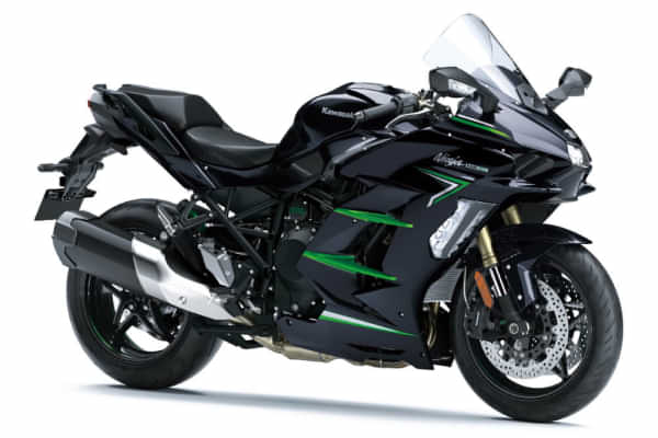 Kawasaki Ninja H2 SX Right Front Three Quarter