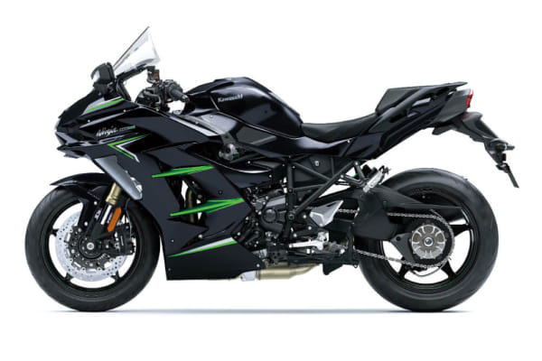Kawasaki Ninja H2 SX Left Side View