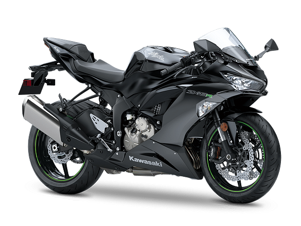 Kawasaki Ninja ZX 6R Right Front Three Quarter