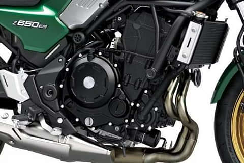 Kawasaki Z650 RS 50th Anniversary Edition Engine From Right