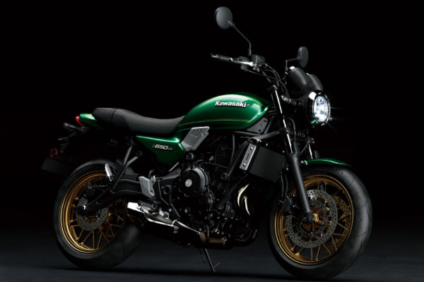 Kawasaki Z650 RS Riding Shot