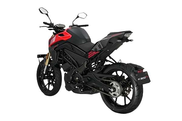 Keeway K300 SF Left Rear Three Quarter