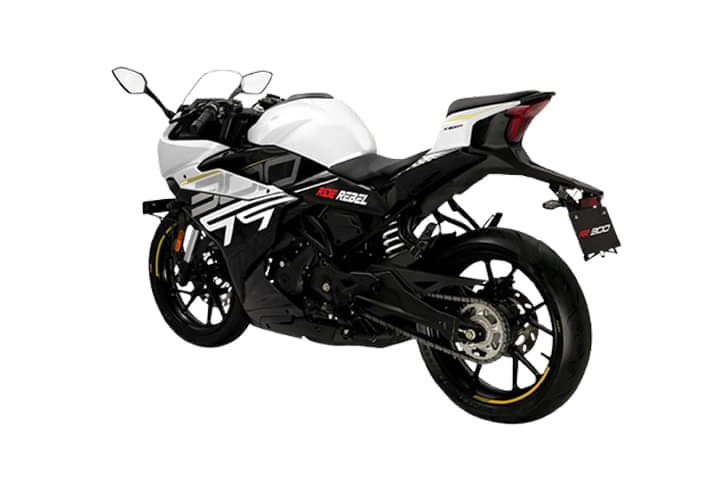 Keeway RR 300 Left Rear Three Quarter