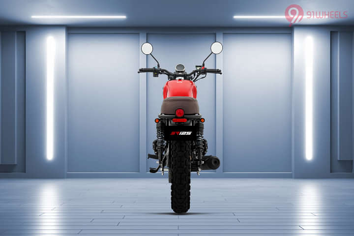 Keeway SR125 Rear View