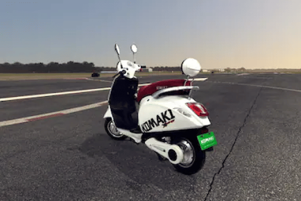 Komaki XGT VP Left Rear Three Quarter Komaki XGT VP Left Rear Three Quarter