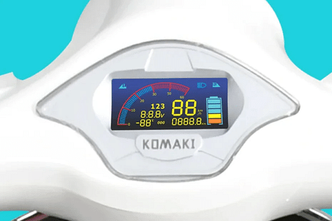 Komaki XGT VP 51 V, 33 Ah Speedometer