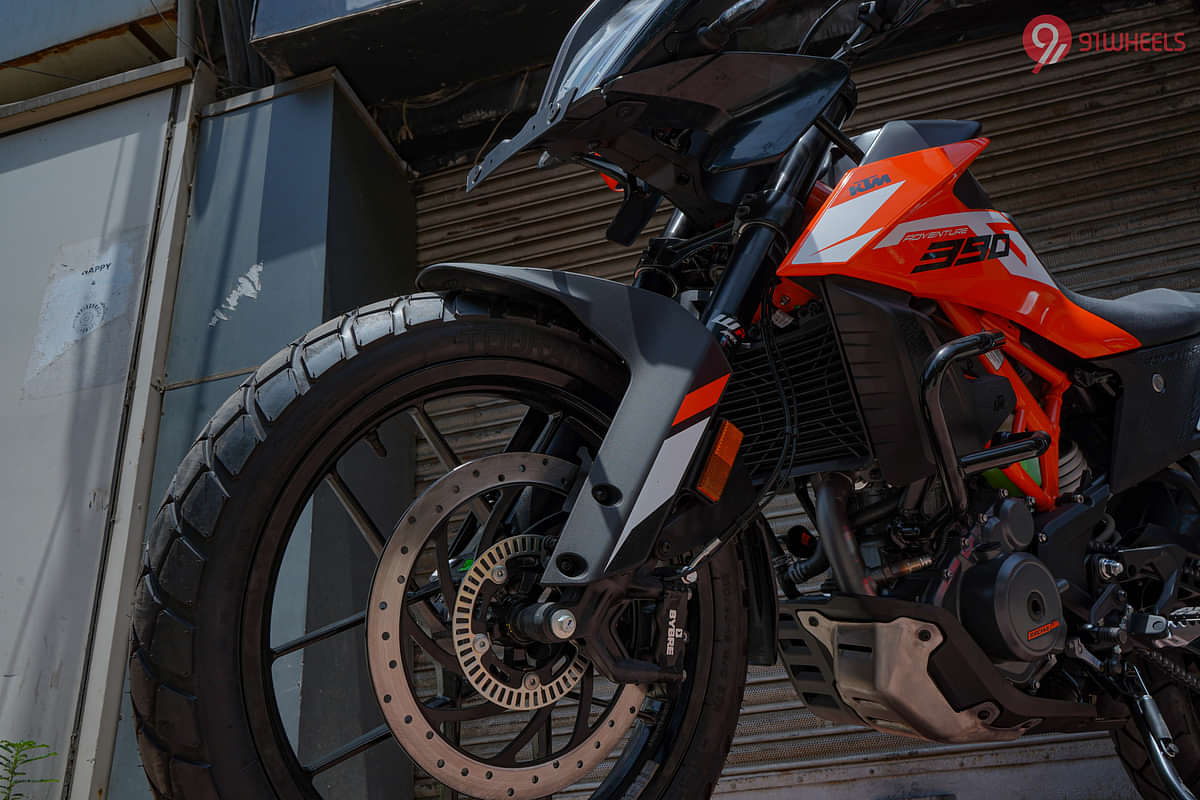 KTM 390 Adventure Front Suspension