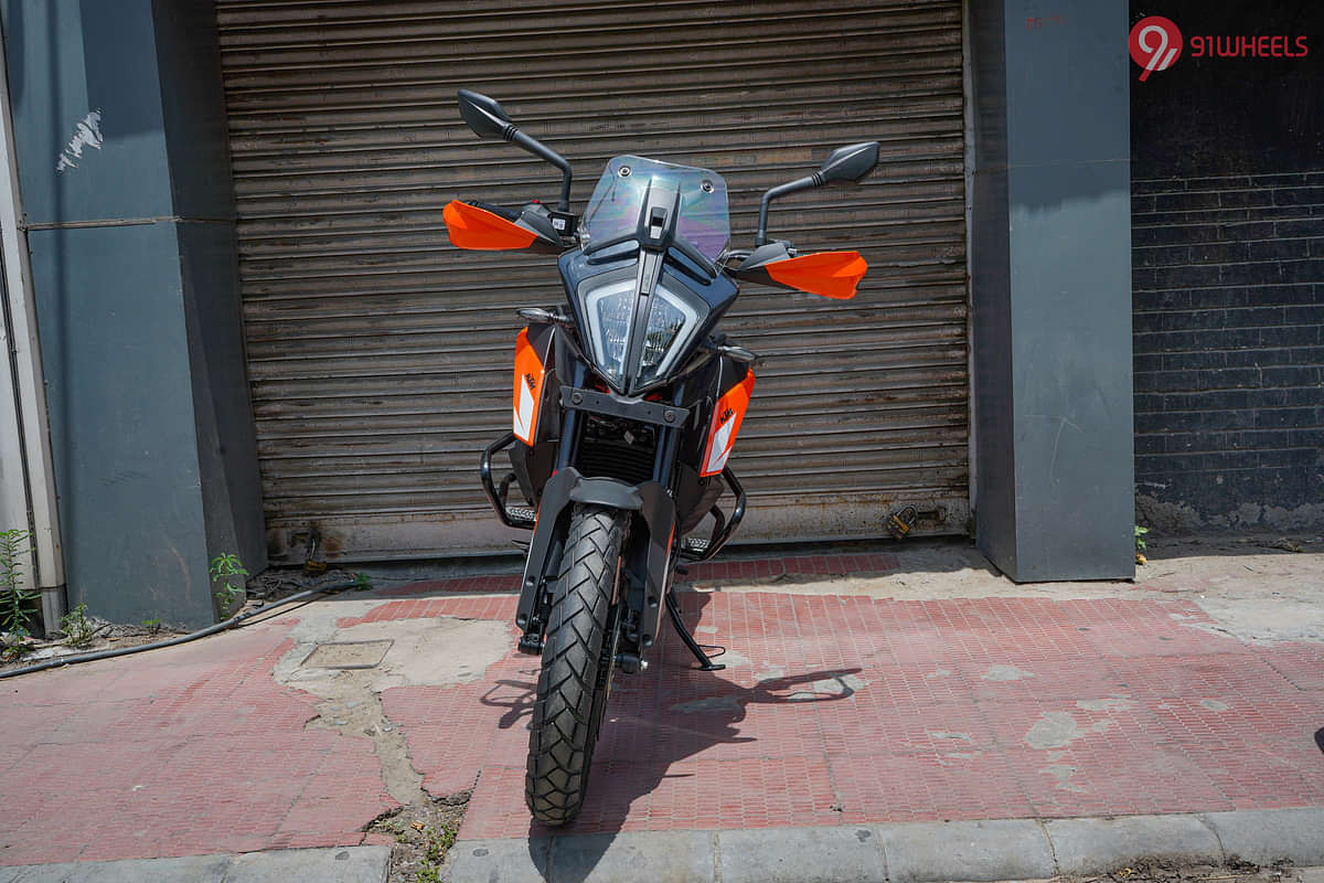 KTM 390 Adventure Front View