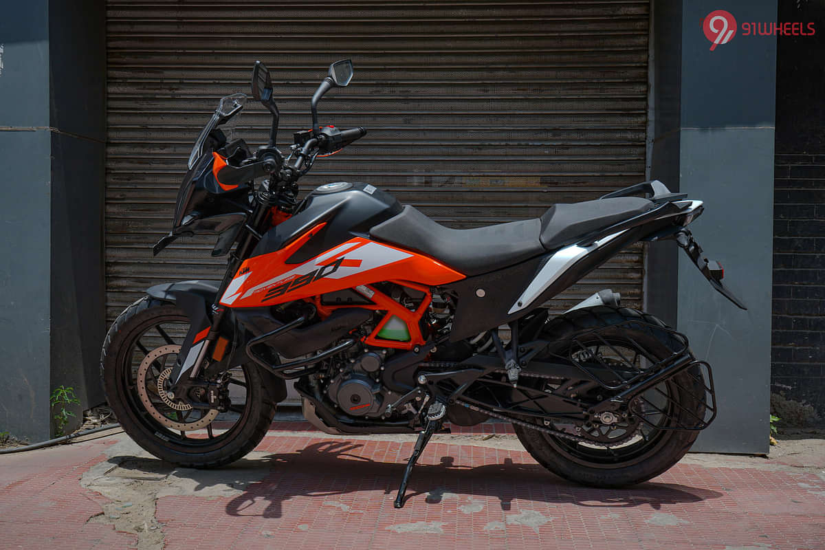 KTM 390 Adventure Left Side View