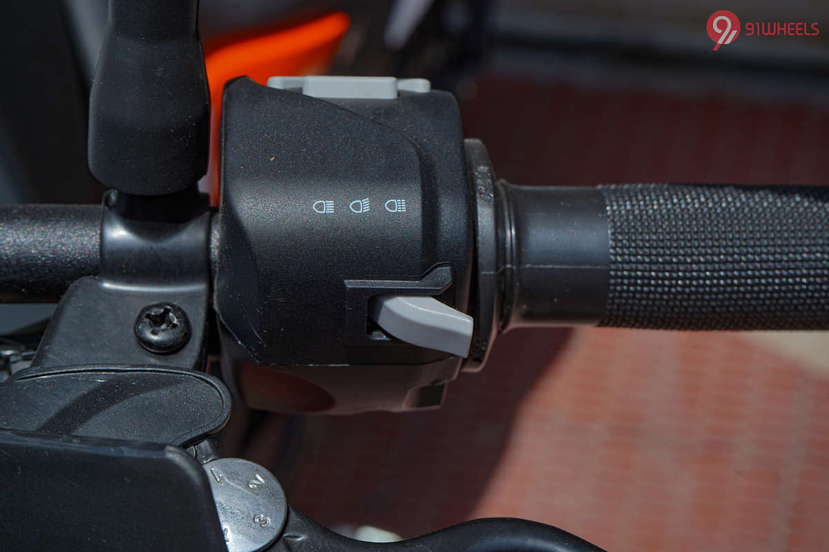 KTM 390 Adventure High Beam Low Beam Switch