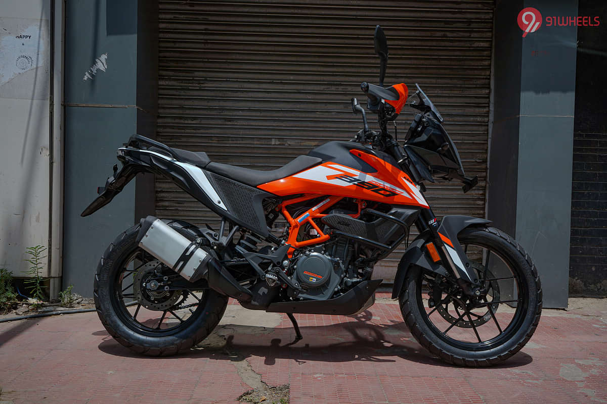 KTM 390 Adventure Right Side View