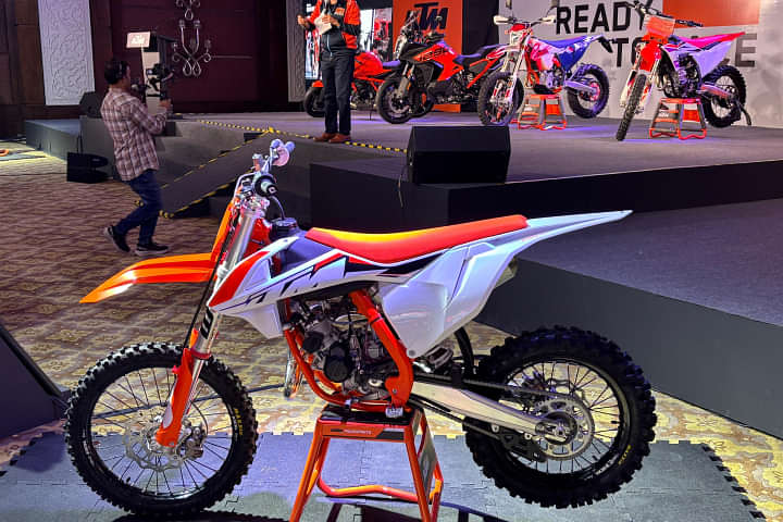 KTM 50 SX Left Side View