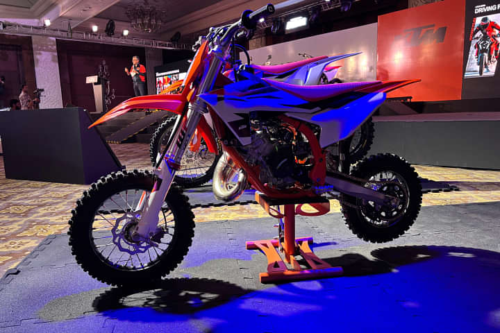 KTM 50 SX Left Side View