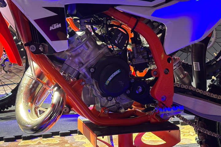 KTM 50 SX Engine From Left