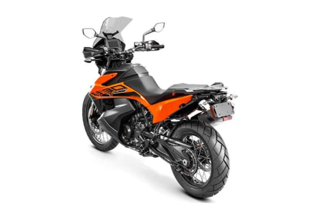 KTM 890 Adventure R Rear Side Profile