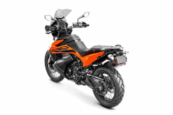 KTM 890 Adventure R Rear Side Profile KTM 890 Adventure R Rear Side Profile