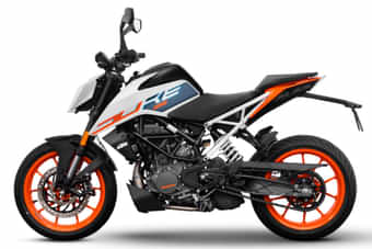 KTM Duke 125 2020-2025 Left Side View KTM Duke 125 2020-2025 Left Side View