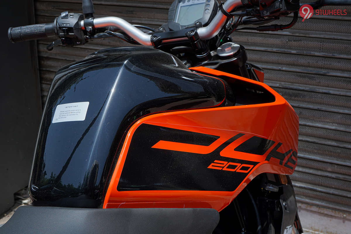 KTM Duke 200 Fuel Tank