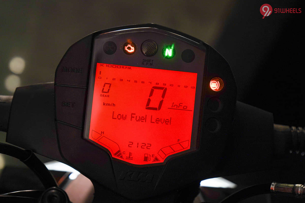 KTM Duke 200 Speedometer