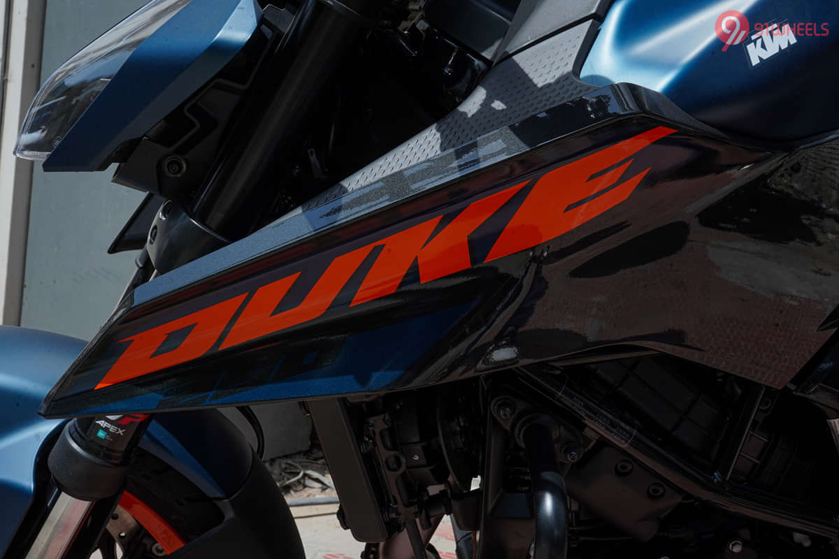 KTM 250 Duke Side Fairing