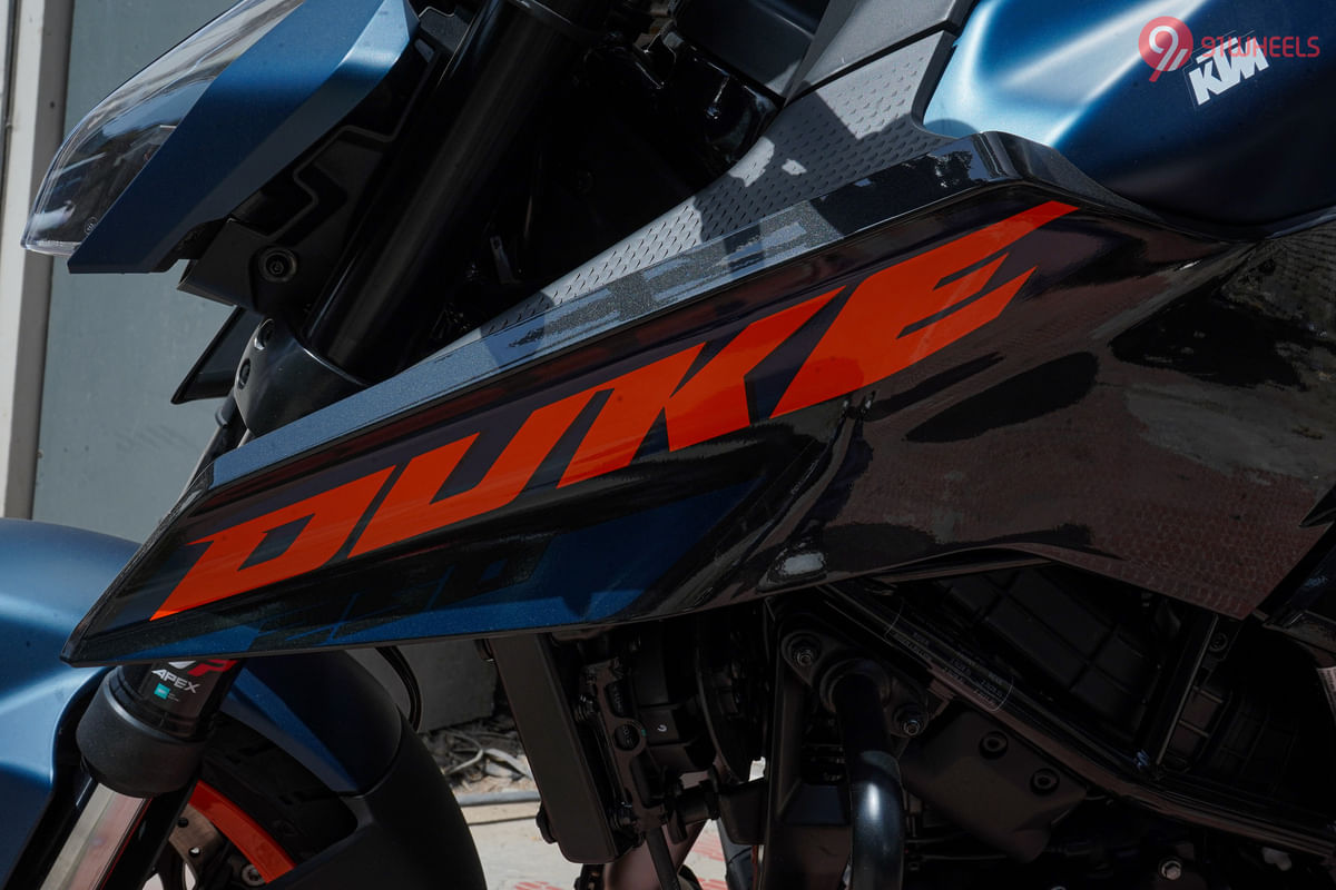 KTM 250 Duke Side Fairing