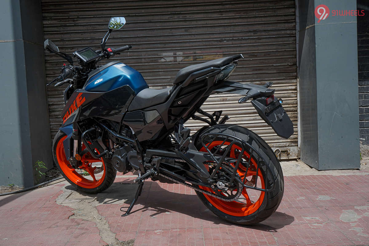 KTM 250 Duke Left Rear Three Quarter