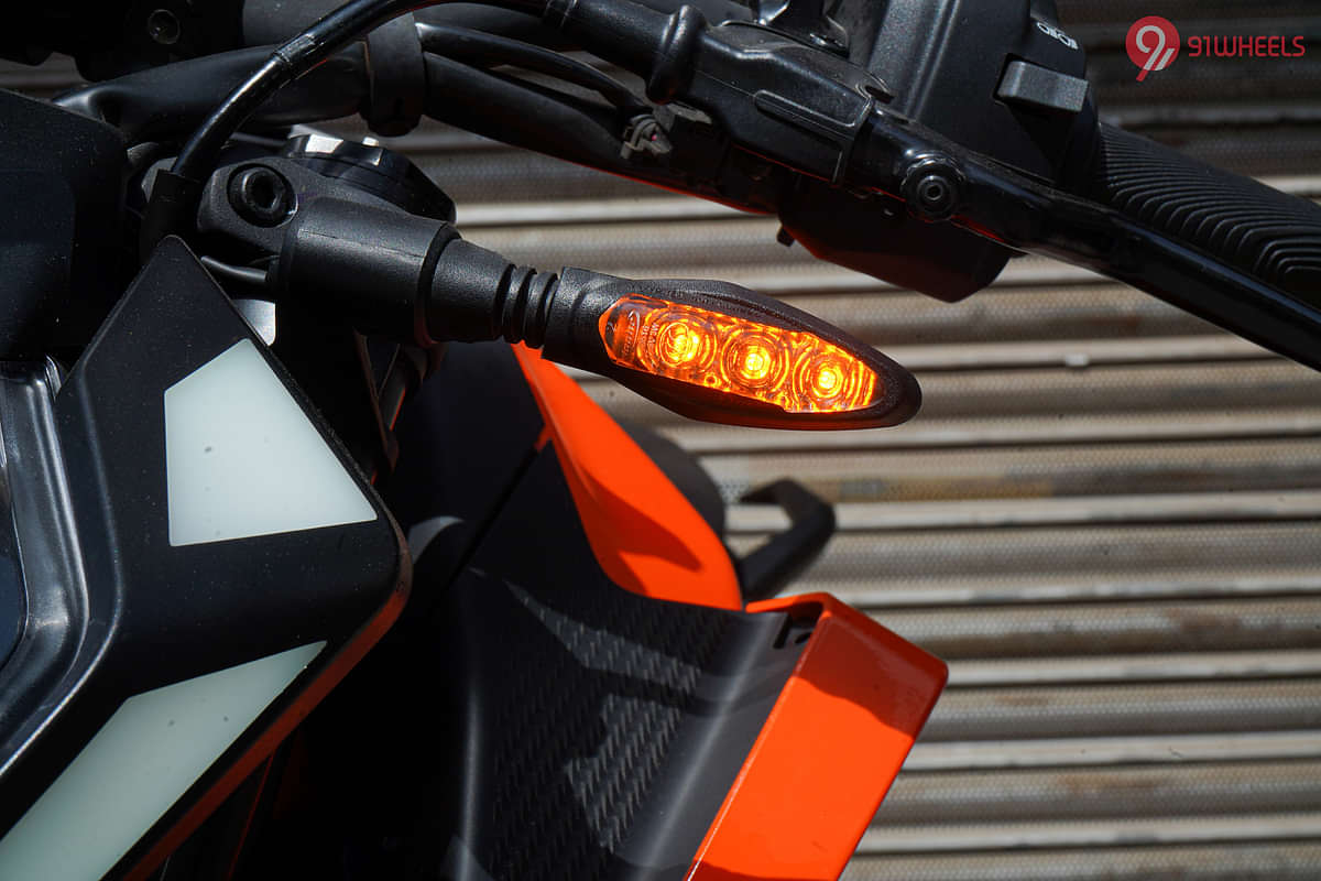 KTM 390 Duke Front Turn Indicators