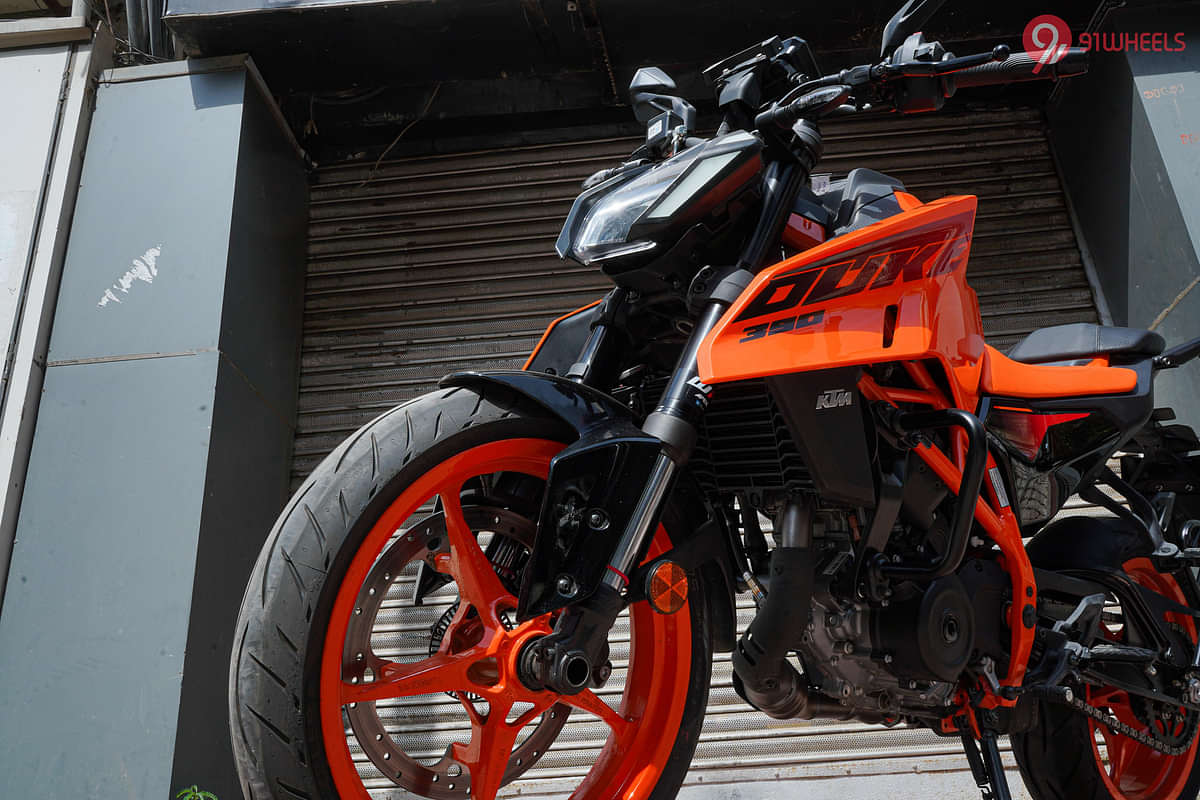 KTM 390 Duke Front Suspension