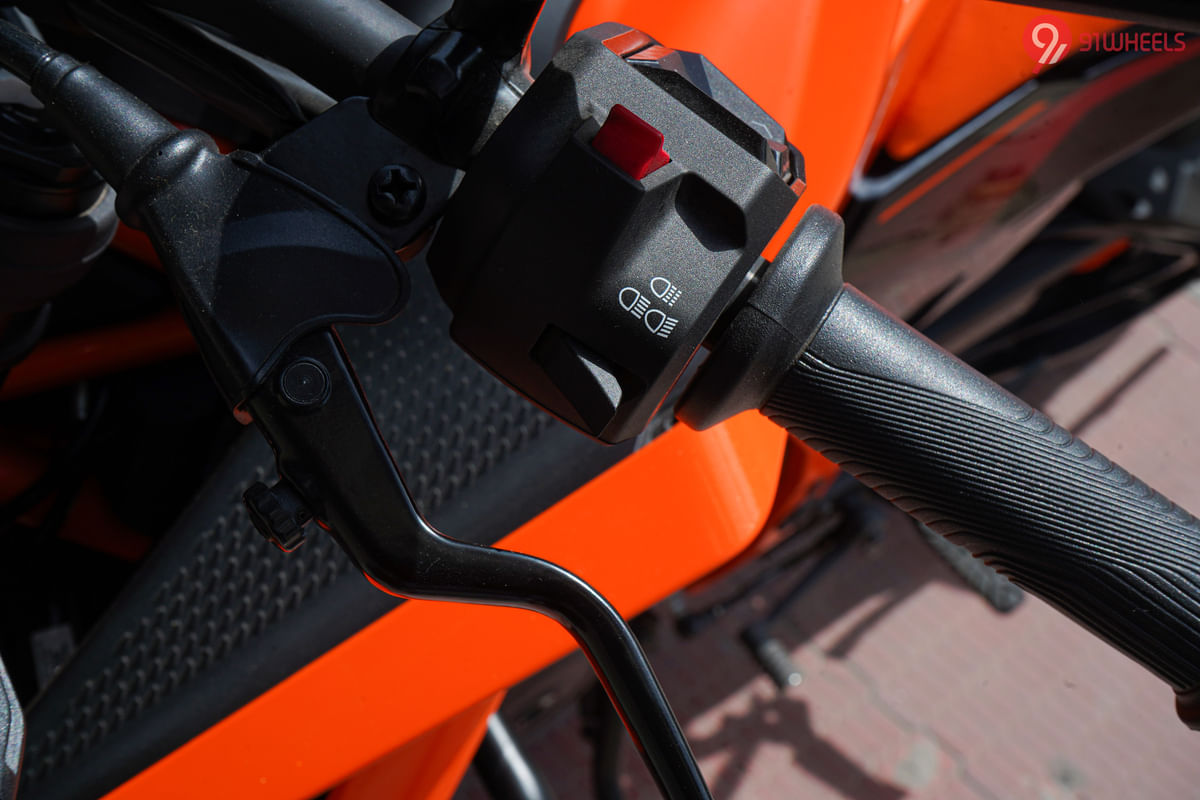KTM 390 Duke High Beam Low Beam Switch