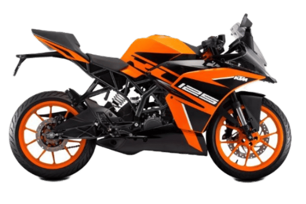KTM RC 125 2020-2022 Side Profile LR