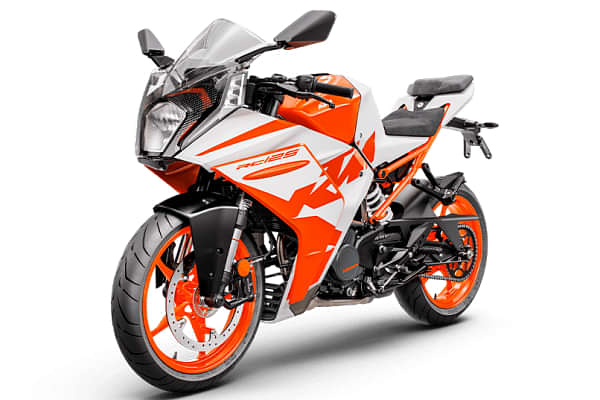 KTM RC 125 Left Front Three Quarter