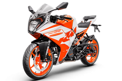 KTM RC 125 Left Front Three Quarter KTM RC 125 Left Front Three Quarter