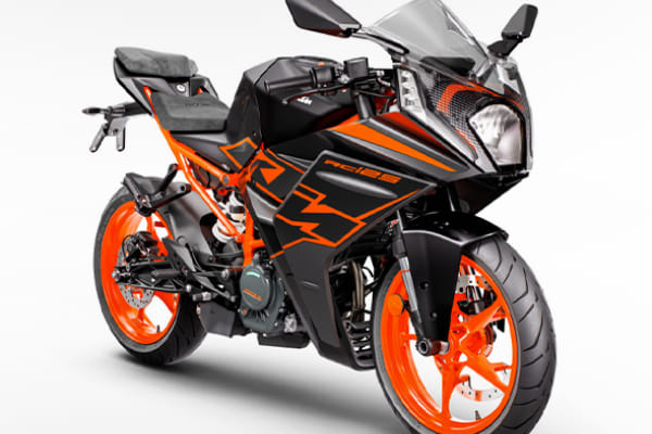 KTM RC 125 2022-2025 Right Front Three Quarter