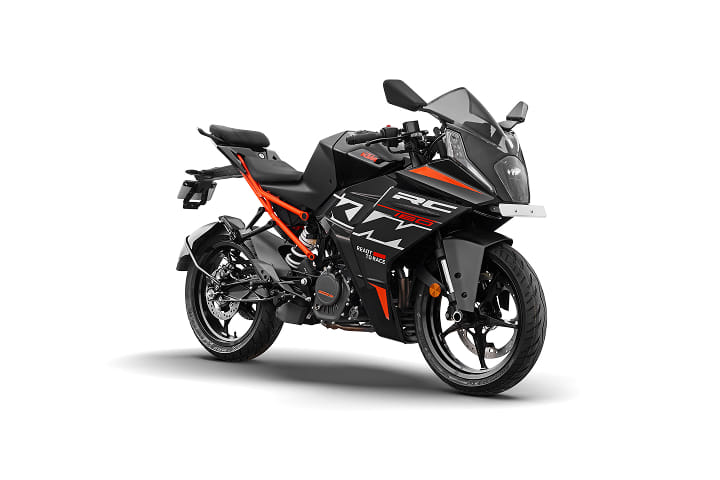 KTM RC 160 Right Front Three Quarter