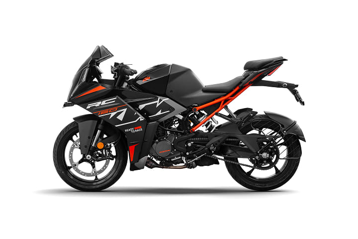 KTM RC 160 Left Side View