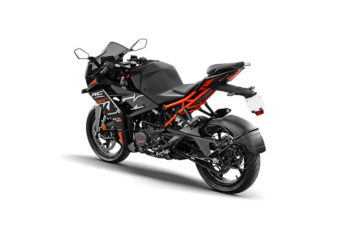 KTM RC 160 Left Rear Three Quarter