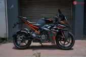 KTM RC 200 Right Side View KTM RC 200 Right Side View