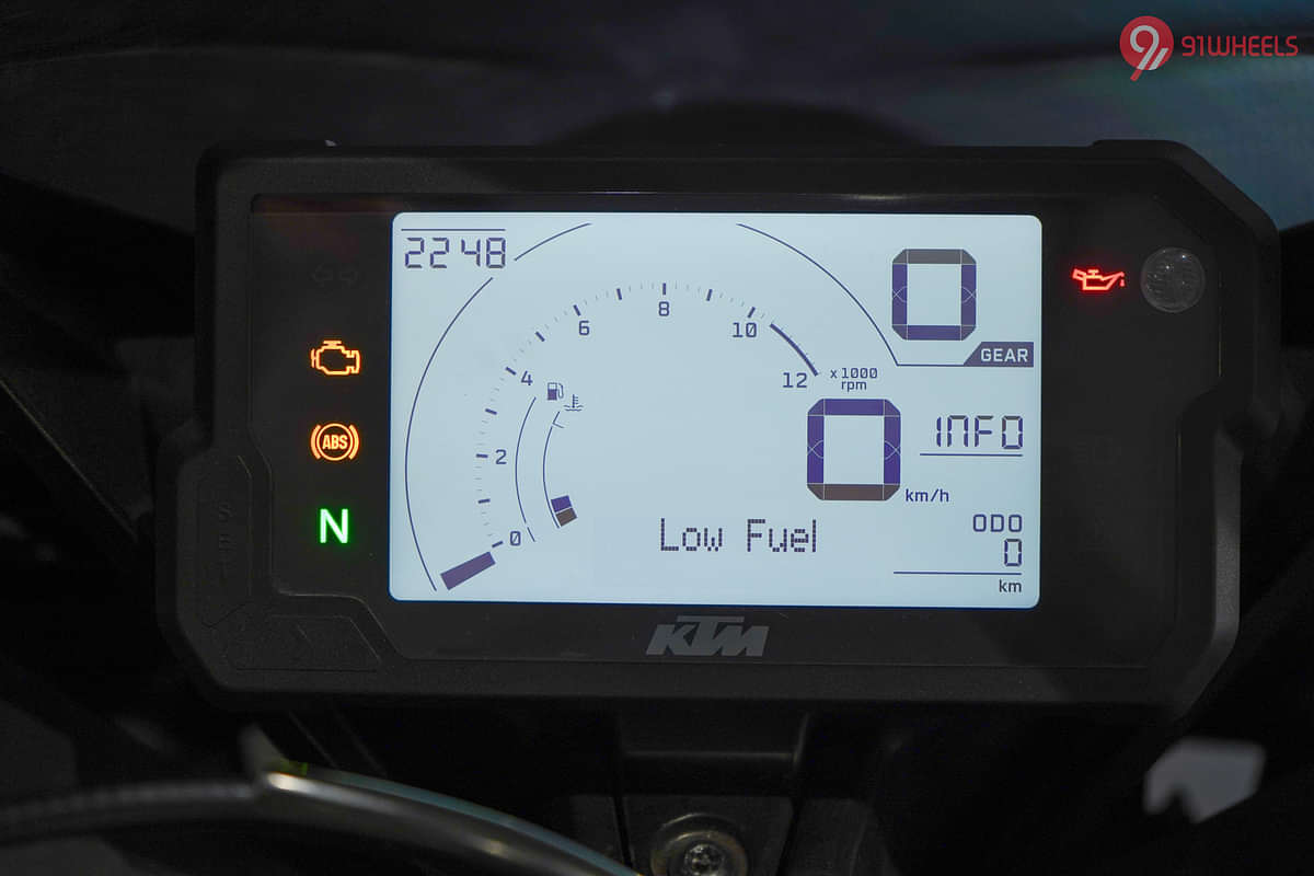 KTM RC 200 Speedometer