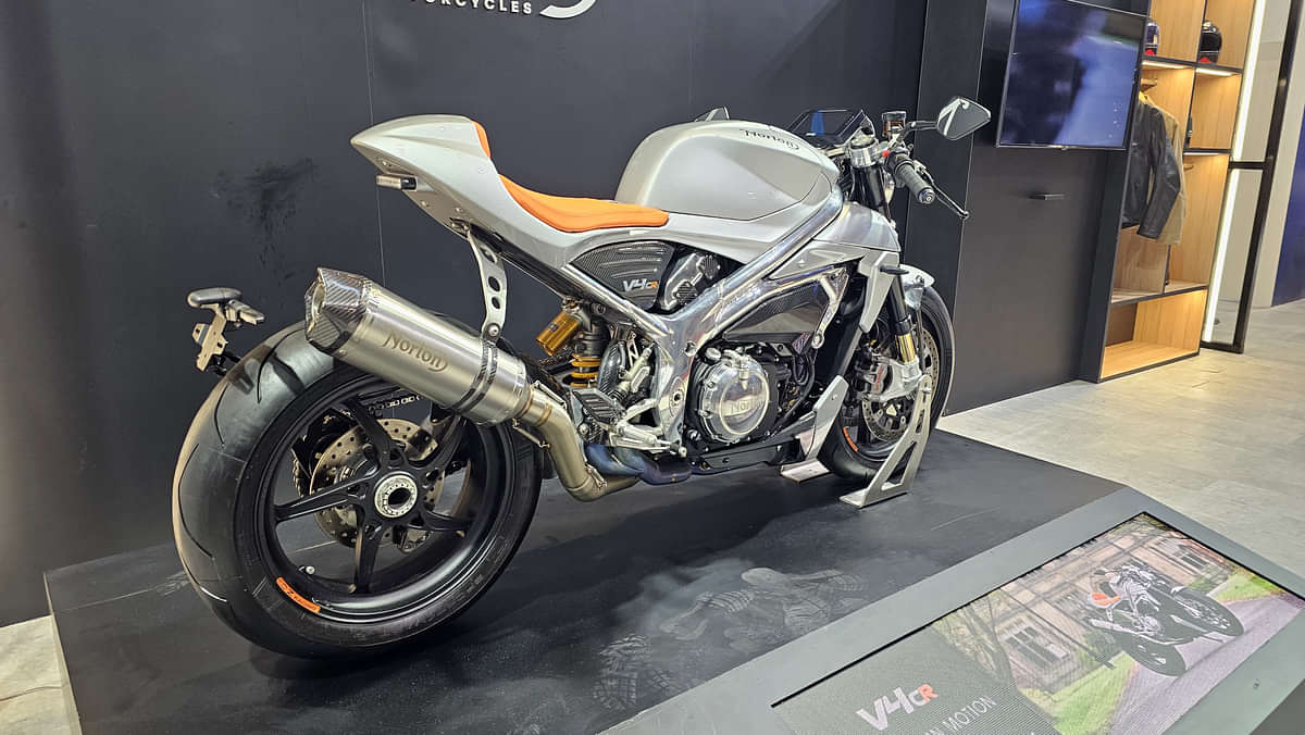 Norton Motorcycles V4CR Right Rear Three Quarter