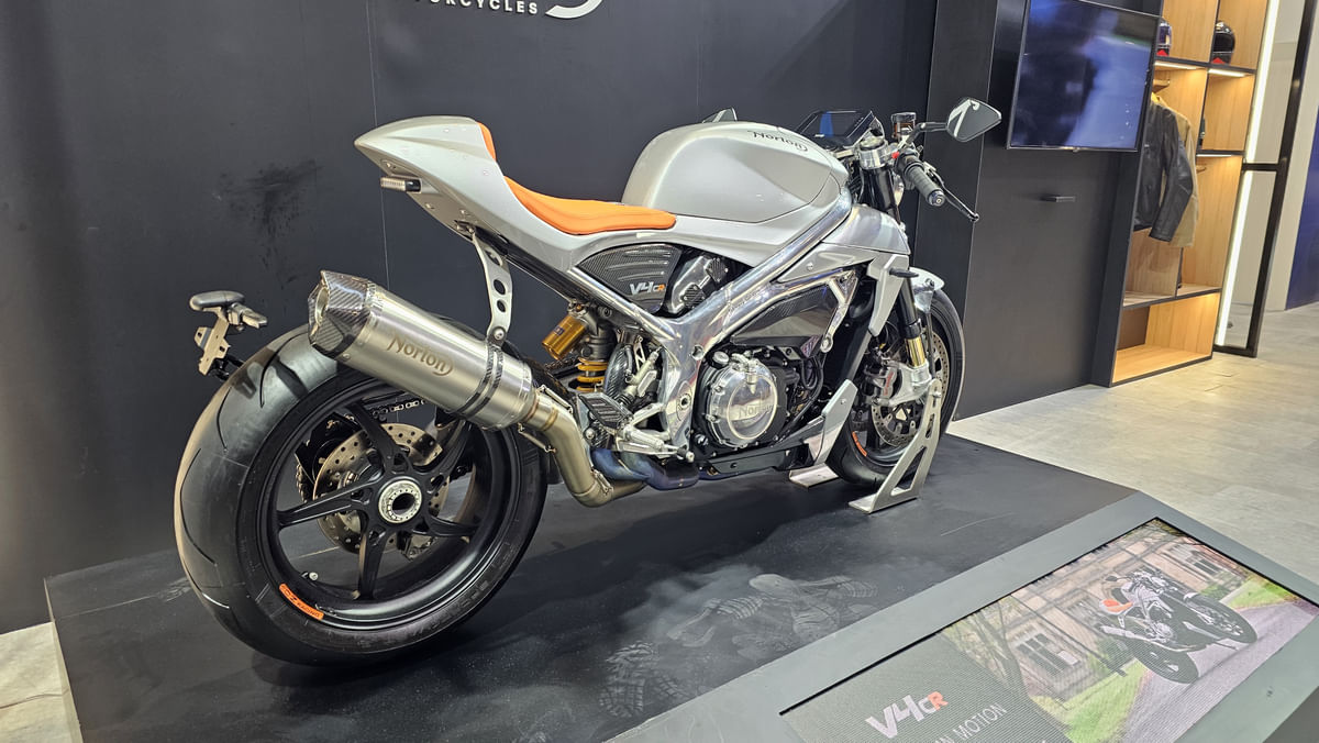 Norton Motorcycles V4CR Right Rear Three Quarter