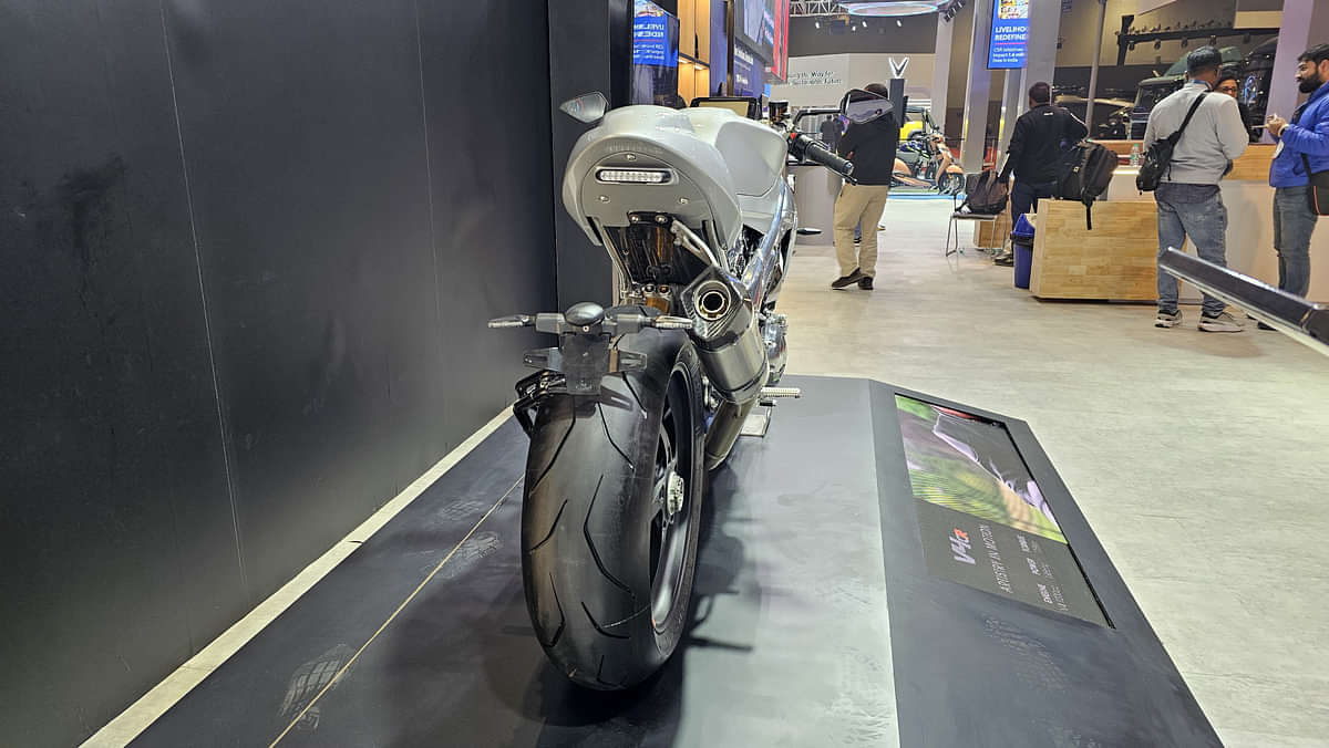 Norton Motorcycles V4CR Rear View