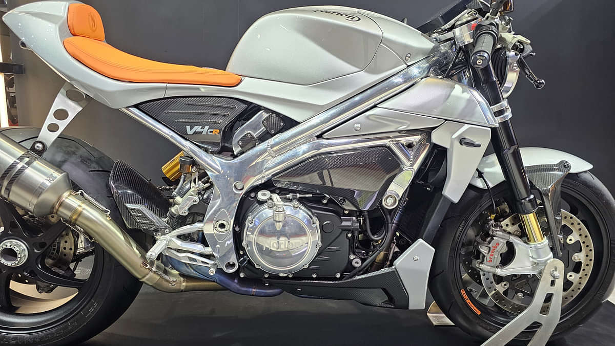 Norton Motorcycles V4CR Engine From Right
