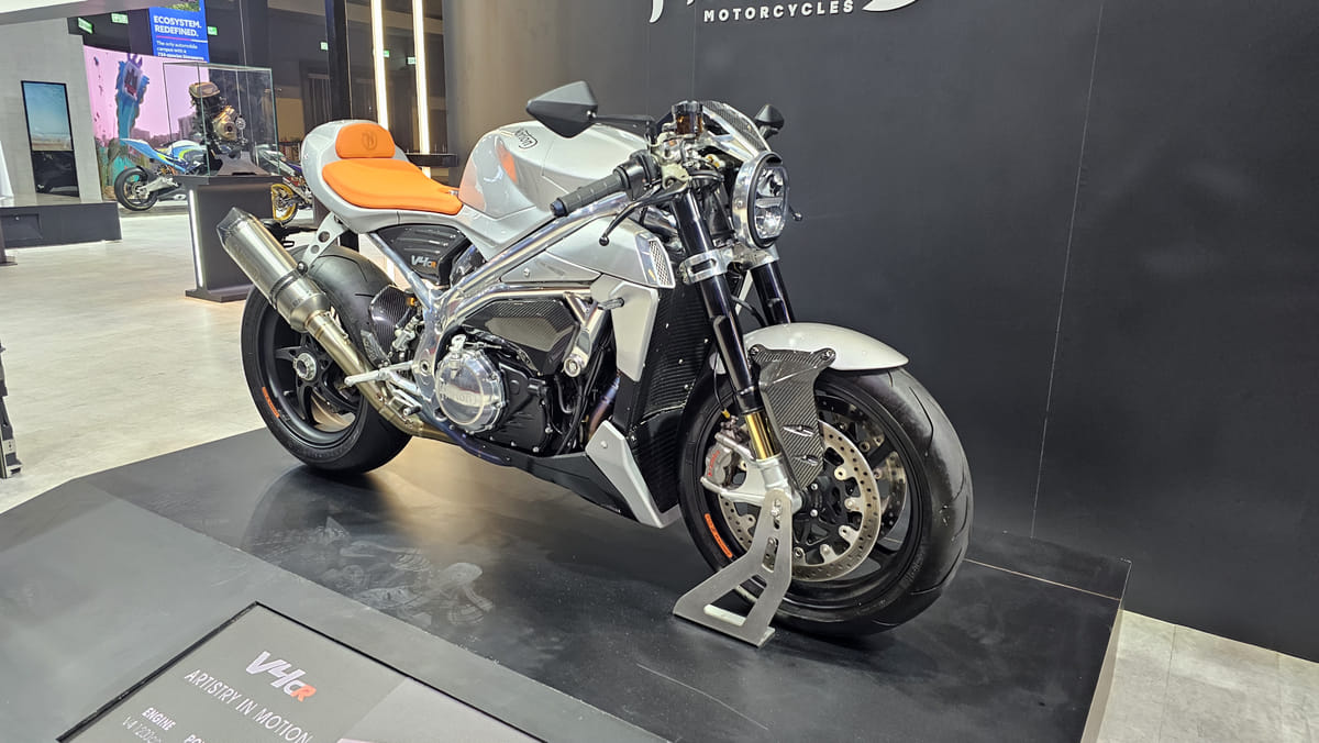 Norton Motorcycles V4CR Right Front Three Quarter