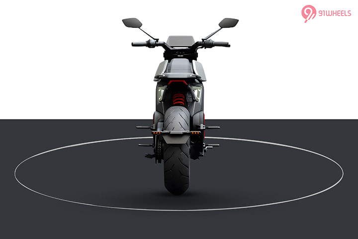 Ola Electric Roadster Pro Rear View