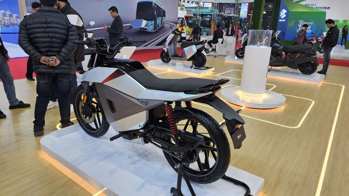 Ola Electric Roadster X Left Rear Three Quarter